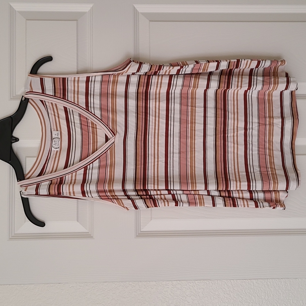 Maurices 24/7 Striped Tank Top
